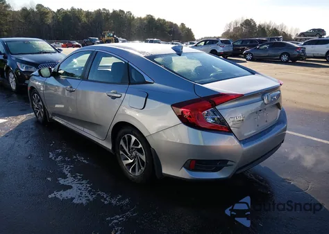 2017 Honda Civic Ex из США, поврежденный, VIN 2HGFC2F78HH569737